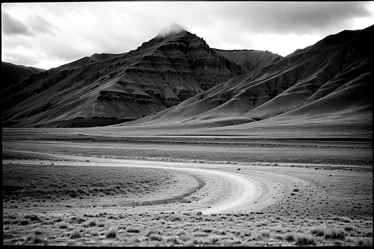 Landscape photograph taken in the anomalous zone, showing temporal displacement.
