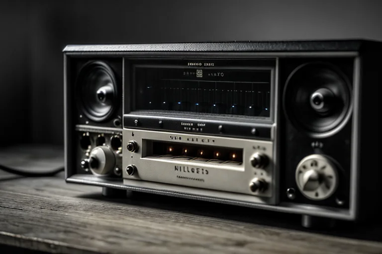 調査中に記録された音声レコーダーのノイズ表示。