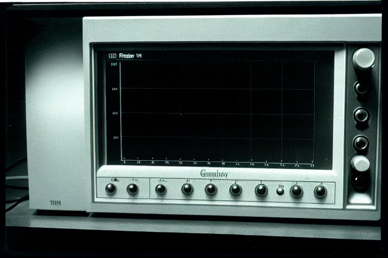 観測機器が記録した音響データの突然の欠落を示すグラフ