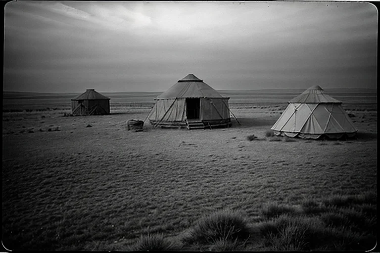 Mongolian Steppe, Vanishing Nomad Shadows