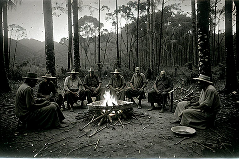 Record of indigenous legends from the Gran Chaco region. Vintage.