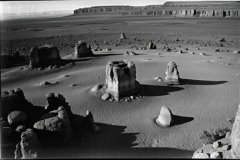 Morocco, High Atlas Mountains, Ancient Rock Luminescence and Rapid Environmental Degradation Incident