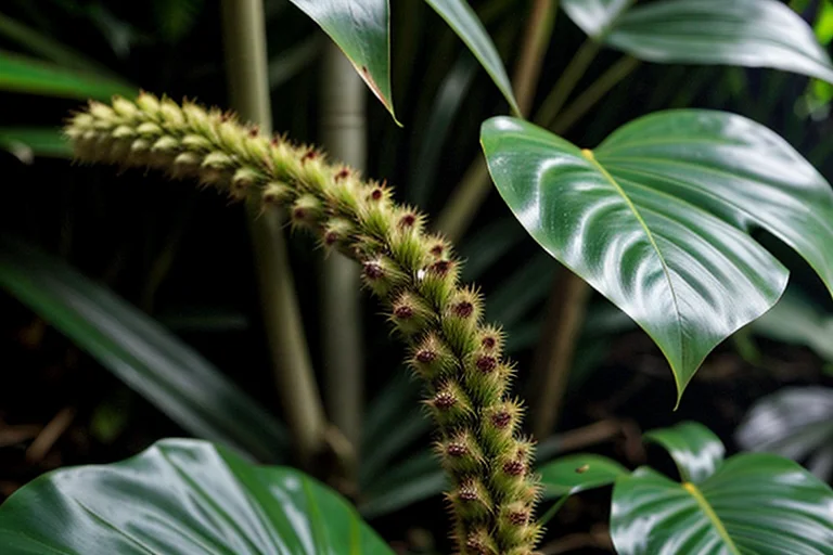 異常な急速成長と枯死を示した植物サンプル