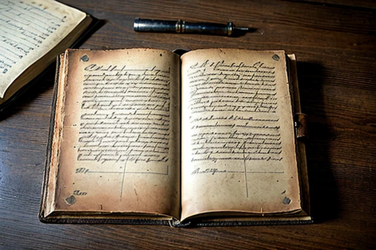 Excerpt from an old plantation record book