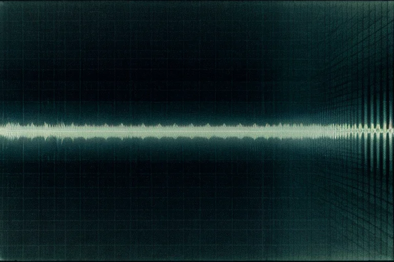 未特定音響事象として記録された、静的ノイズ中の異常な高周波スペクトル