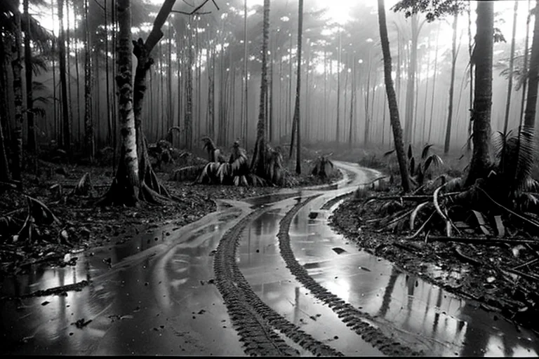 Republic of Congo, Likouala Region Rainforest: Periodic Low-Frequency Roars, Large-Scale Vegetation Destruction, and Unidentified Giant Creature Sightings