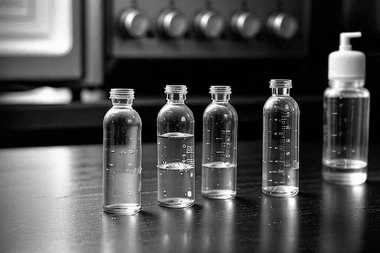 採取されたセノーテ水サンプル。通常では見られない微細な粒子の浮遊と粘性変化を確認。