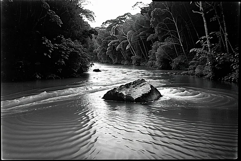 Gabon, Lopé National Park Ogooué River Basin: Sighting of Unknown Gigantic Aquatic Creature, Periodic Low-Frequency Vibrations, and Abnormal Ecosystem Disruption Incident