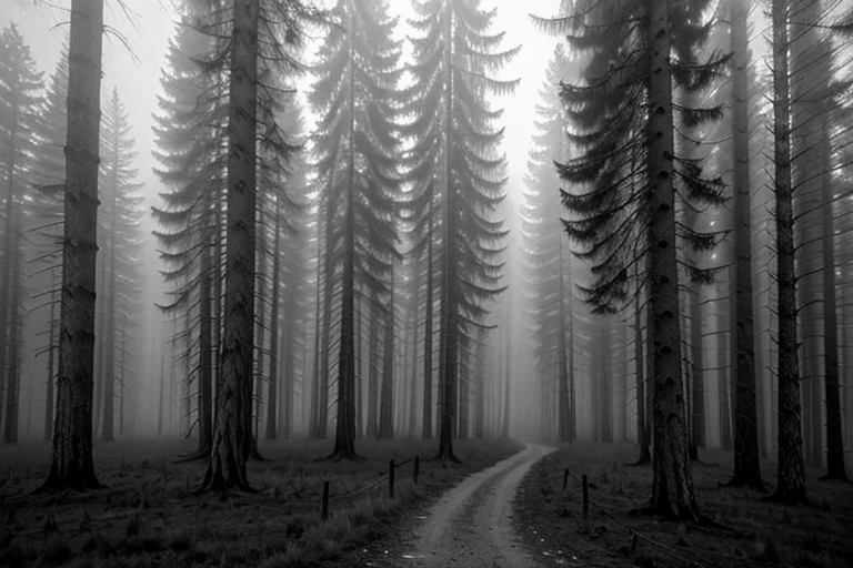 Apuseni Mountains, The Forest of Static Shadows