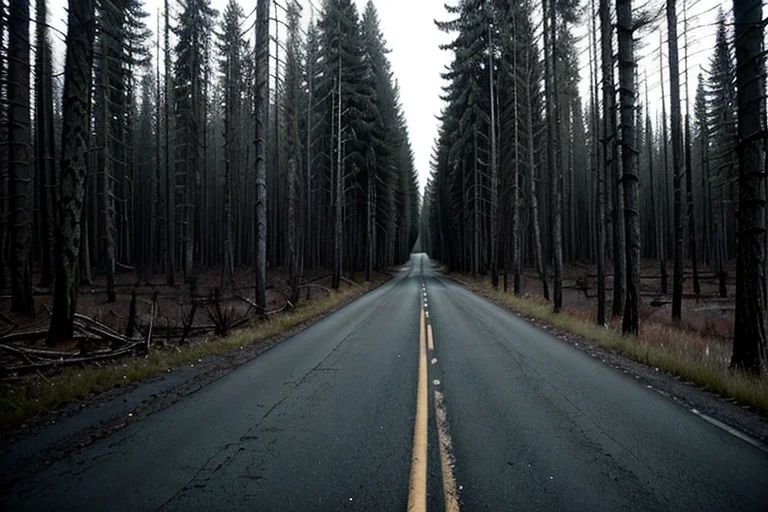 The Bakony Forest, Case of Distorted Landscape and Recurring Phantoms