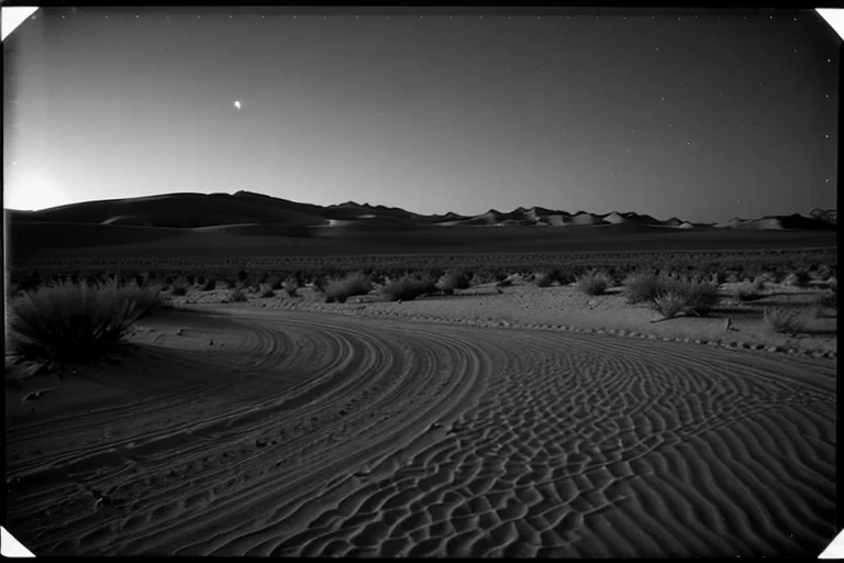 目撃チームが記録した画像の一部。遠方の光源と、背景の星の位置の不整合。