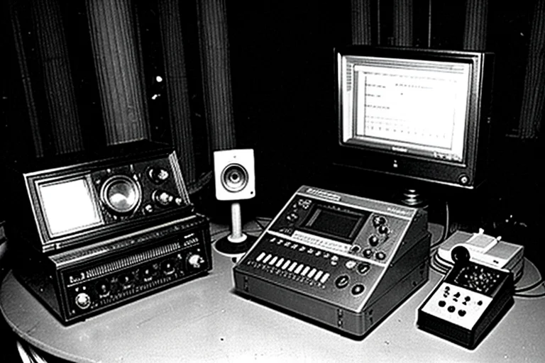 Investigation equipment malfunctioning for unknown reasons. Data loss occurred during low-frequency sound observation, and noise appeared on the screen.