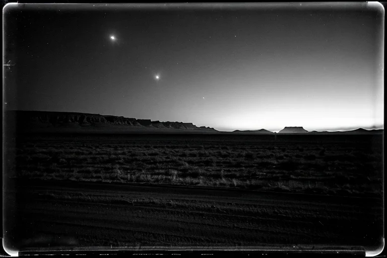 The Case of the Silent Multi-colored Light Sphere in the Karoo Desert