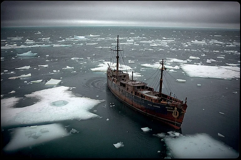 Greenland, Scoresby Sound, Case of Disappearing Ship Shadows and Anomalous Echoes