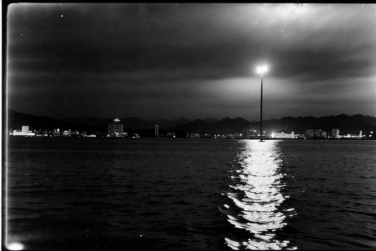 The Floating Lights of Chikubushima Island