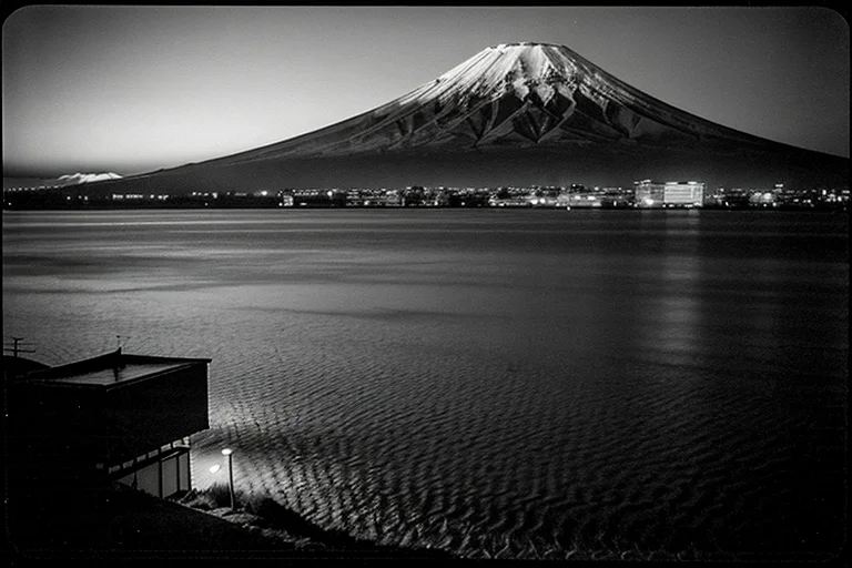 The Time Displacement Zone Near Mount Fuji's Summit