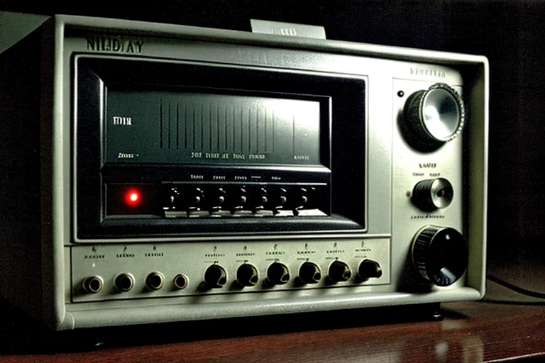 音響記録に残された不自然な空白部分の表示。音源は欠落した。