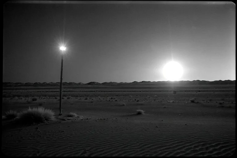 Kazakhstan, Eastern Aral Sea, Case of the Stationary Light Entity