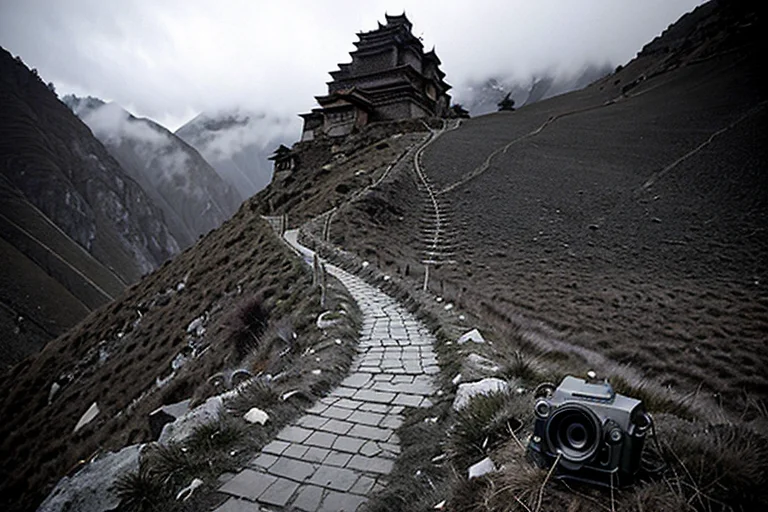 事案発生地点とされる山道、異常な大気の歪みが確認された