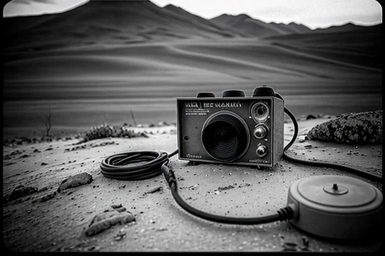 Audio recording device that failed to record data during an anomaly.