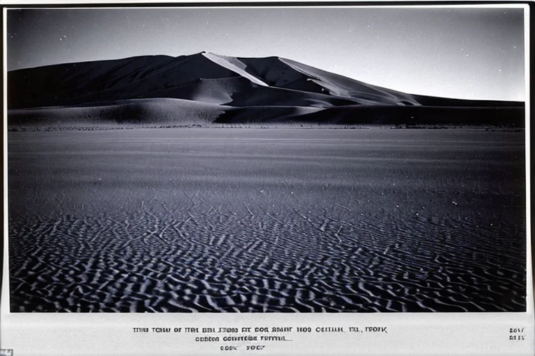 Atacama High Plateau, Blue Flash and Sand Circle
