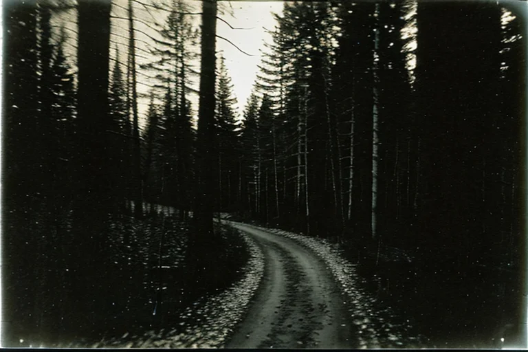 The Poznań Forest, Incident of Gaze and Footsteps