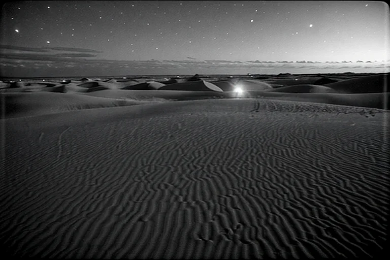 Taklamakan Desert, Silent Gliding Light Entity and Vanishing Traces Incident