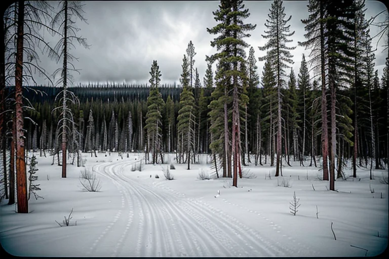 Siberian Taiga, The Vanished Hunting Cabin