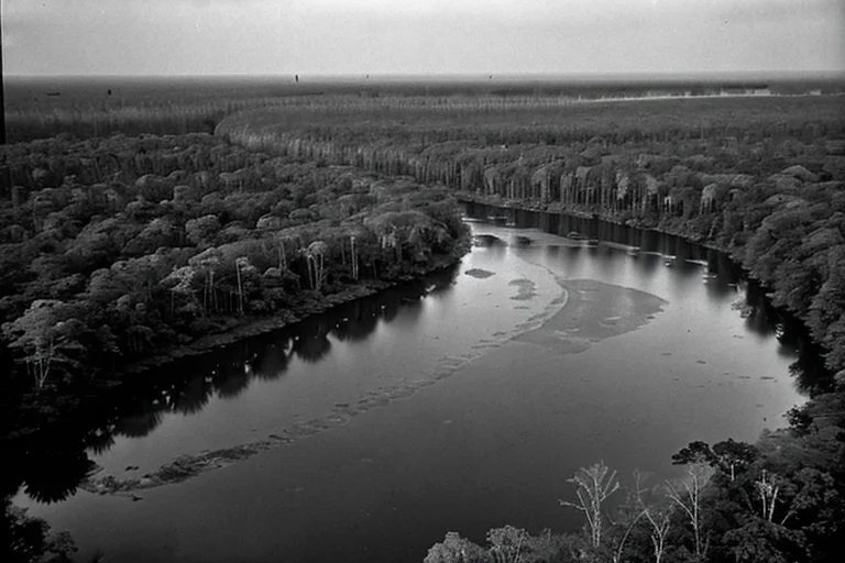 Lake Tele, The Swamp's Colossal Shadow and The Vanished Expedition