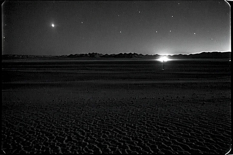 Nazca Desert: The Case of Erratic Flying Lights and Sand Traces
